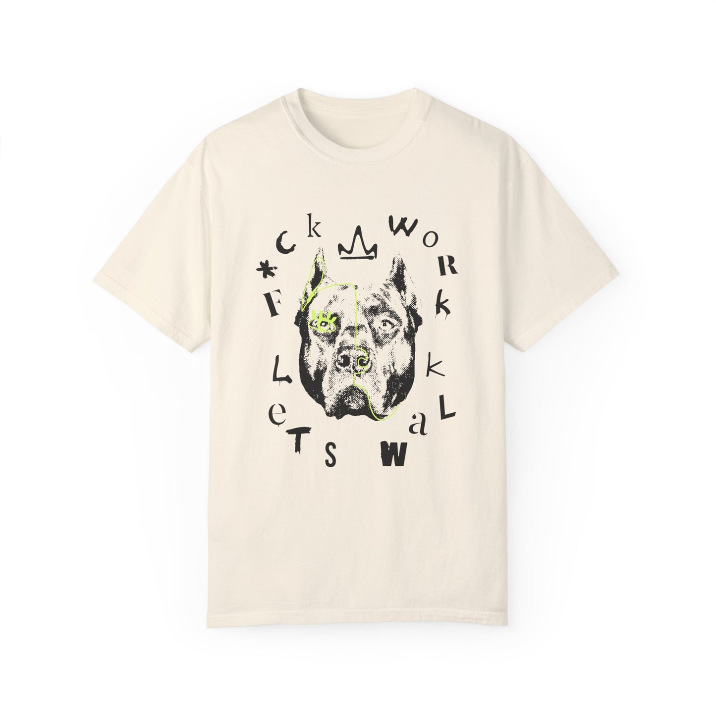 Unisex T-shirt Let's Walk with Cane Corso