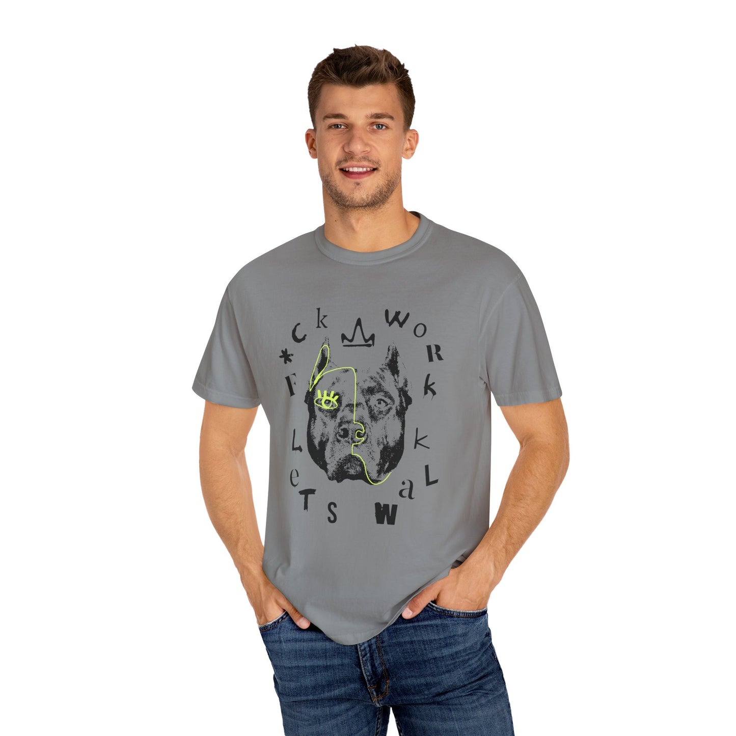 Unisex T-shirt Let's Walk with Cane Corso