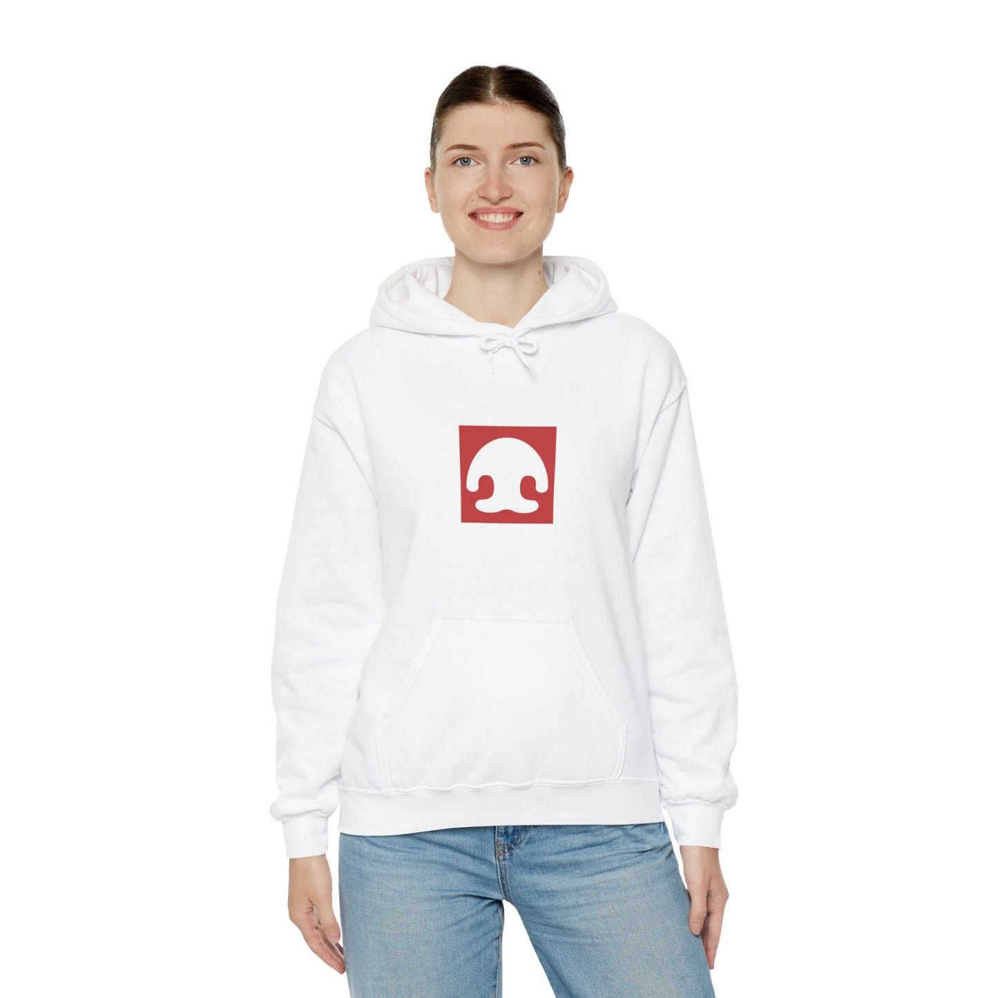 Unisex Hoodie with Dog Nose Logo